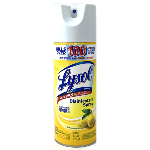 National Azabu / LYSOL DISINFECTANT SPRAY LEMON BREEZE SCENT