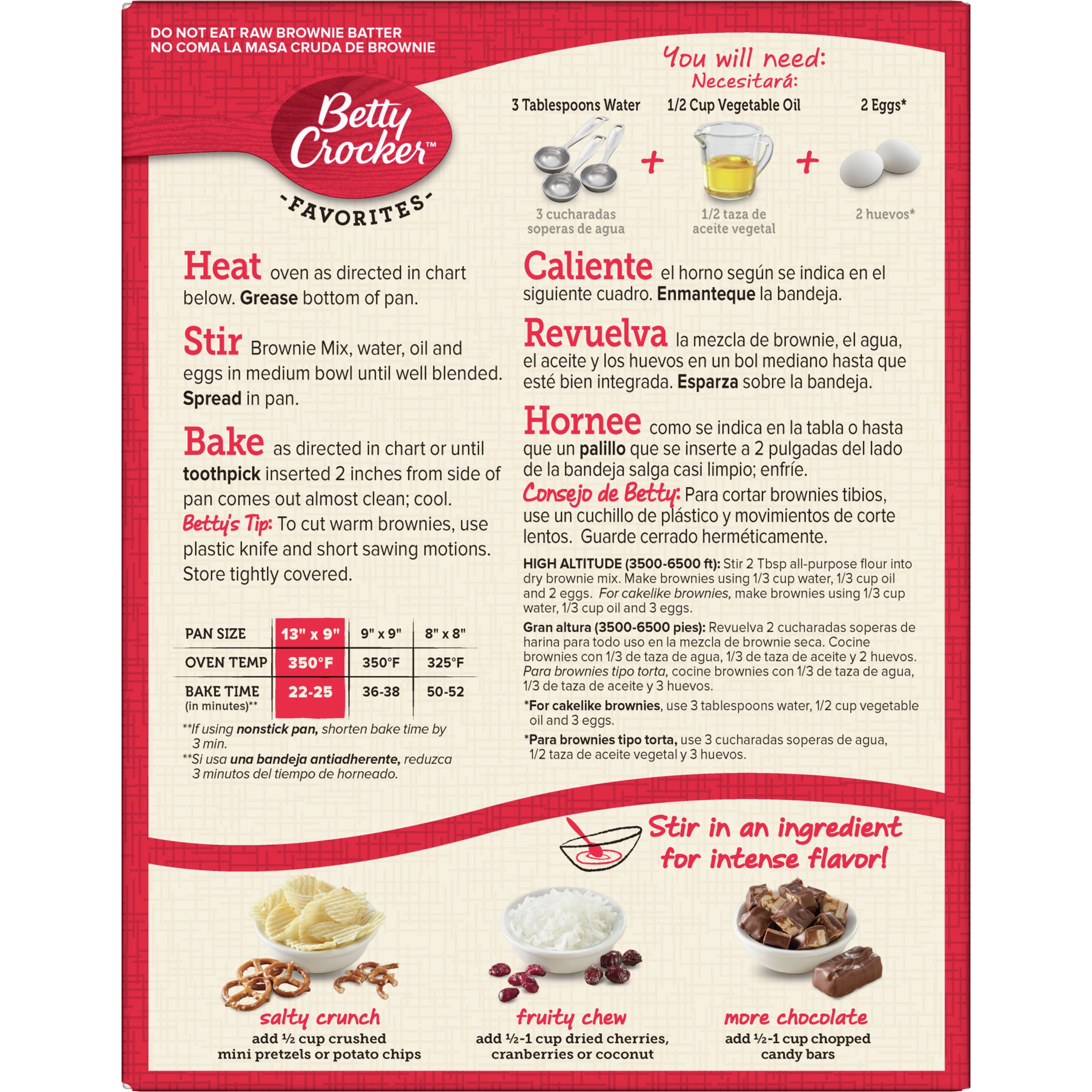 National Azabu BETTY CROCKER FUDGE BROWNIE MIX